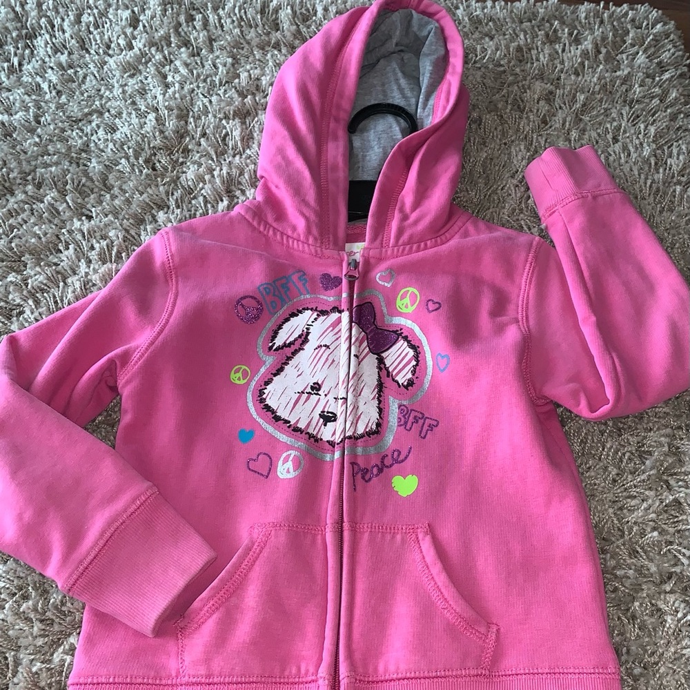 Zip up hooded sweater